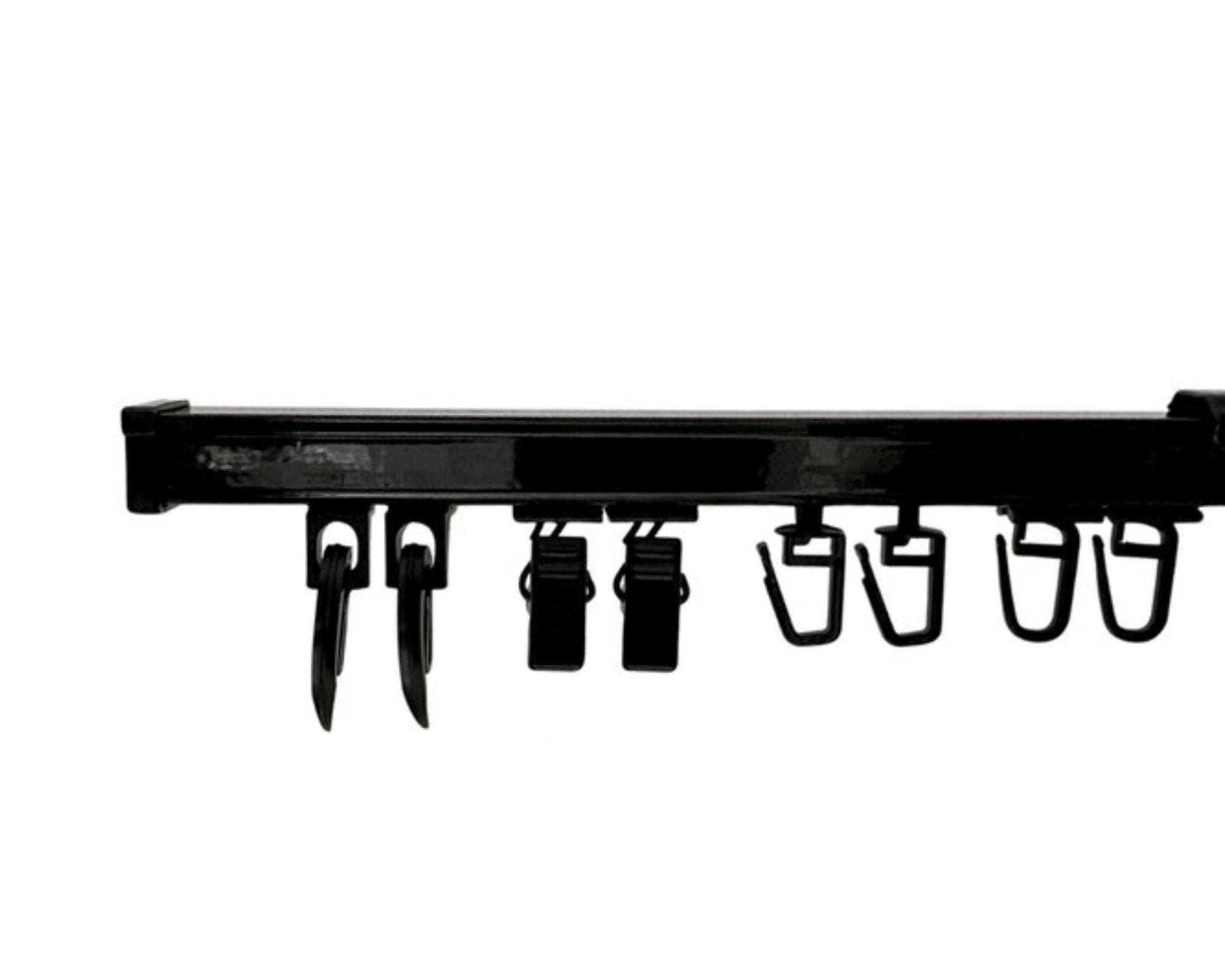 Szyna Sufitowa Aluminiowa Pojedyncza MMS Czarna