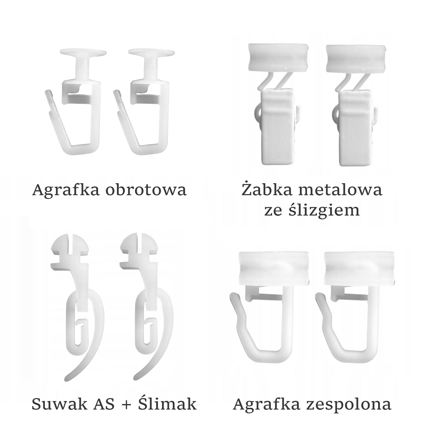 Szyna Sufitowa Aluminiowa Podwójna MAX Biała
